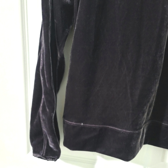 Plus Size 01 Optionelle Women's Satin Full-Zip Hoodie Sweater - Picture 9 of 13